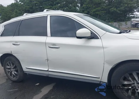 2013 Infiniti Jx35 z USA, uszkodzony, nr VIN 5N1AL0MM9DC308079